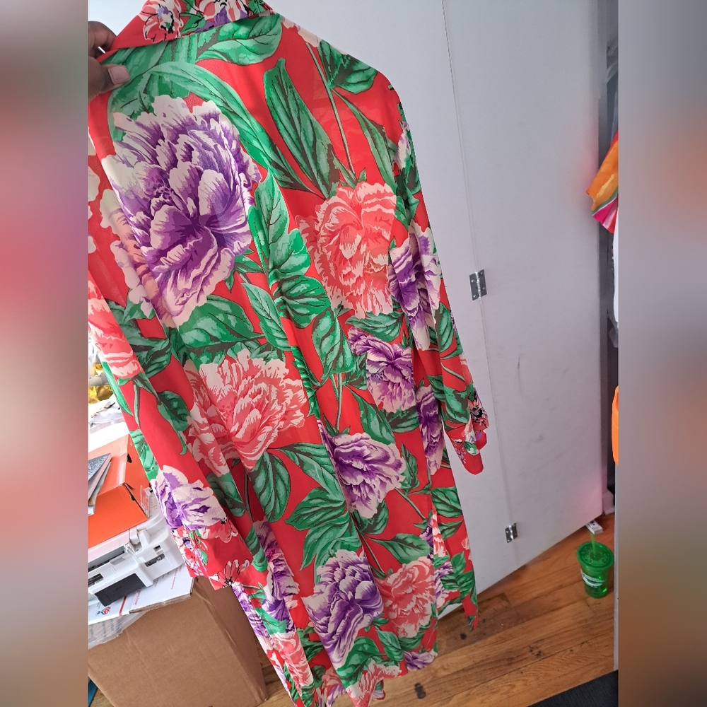 Red, Pink, Purple kimono!